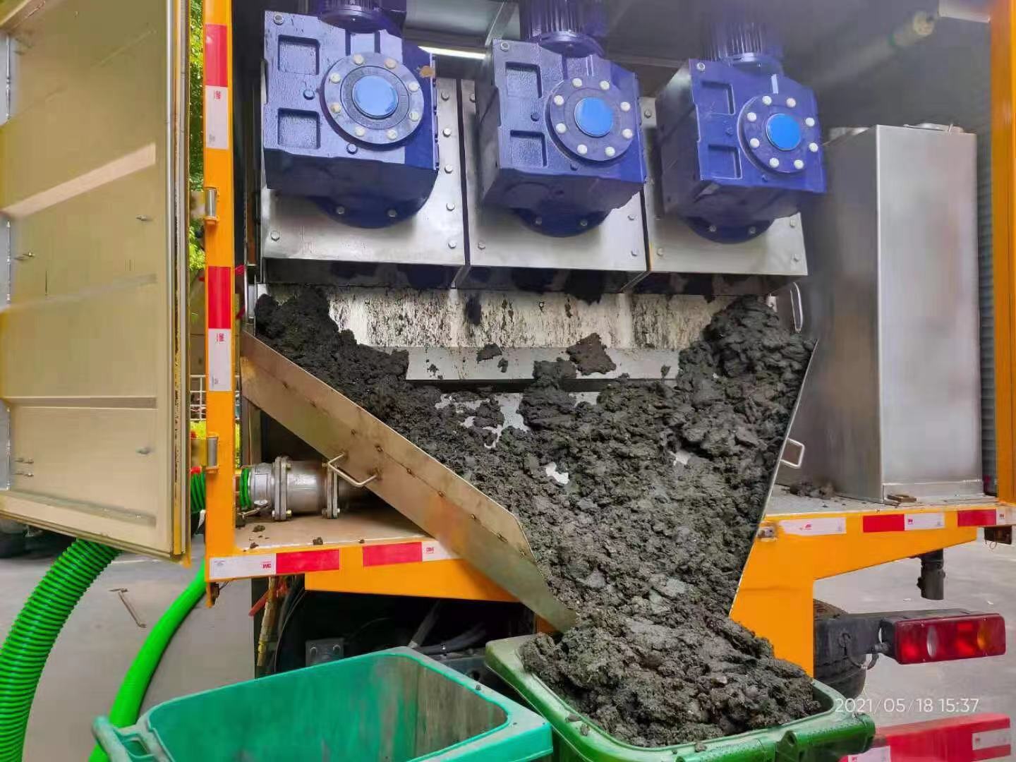 巴中化粪池清掏城市维护站-泥浆净化干湿分离处理